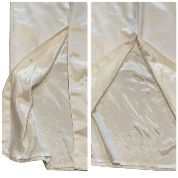 Nine 2 Nine Strapless Lace & Satin Long Gown Size 10 NWT - Picture 12 of 14